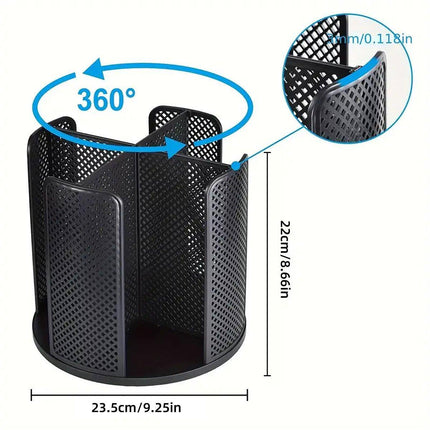 Paper Cup Holder Organizer Swivel Compartment Cup Picker Drink Storage Stand