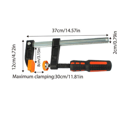 Woodworking F-Type Right Angle Clamp Holder Strong A-Shaped Compression Clip
