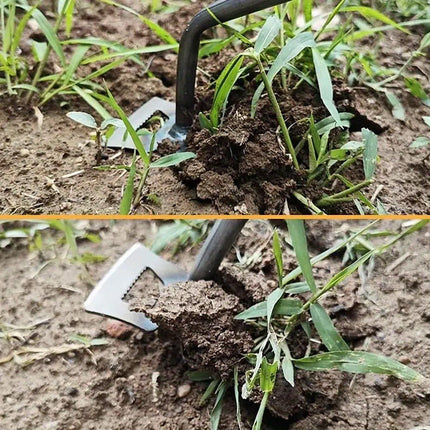 Garden Weeding Digging Tool Farm Household Hoe Durable Handheld Weeder Artifact
