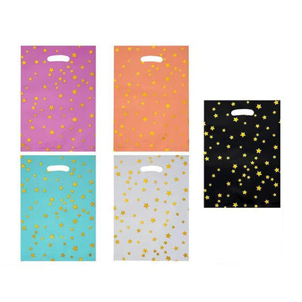 100PCS Kids Favors Aluminum Film Bag Small Five-pointed Star Candy Package Party - Aimall