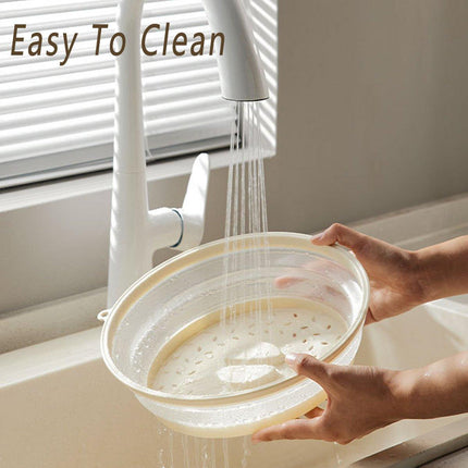 Multifunctional Microwave Oven Food Cover Heat Resistant Folding Splash Guard