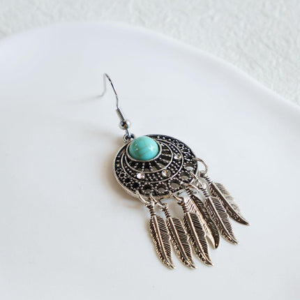 Bohemian Dreamcatcher Tassel Earrings Handmade Fashion Jewellery for Women Gifts