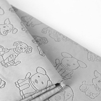 2PCS Quick Dry Absorbent Dog Bath Towels Soft Printed Cat Towel Set Pets