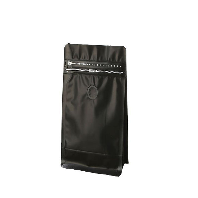 100 x STAND UP POUCHES MYLAR FOIL BAG HEAT SEAL FOOD GRADE ZIP LOCK BAG Black - Aimall