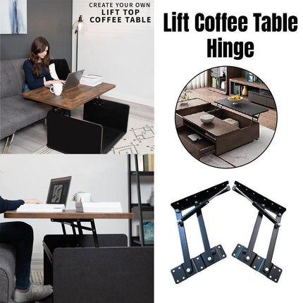 Coffee Table Hinge Lift Up Spring Mechanism for Furniture Hardware Replacement