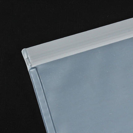 10 Pack Reusable Frosted PEVA Food Storage Bags Resealable Ziplock Freezer Safe