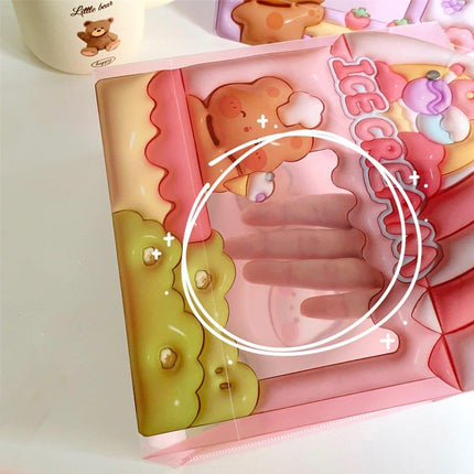 10pcs Cartoon Bear Rabbit Gift Bags Birthday Party Favour Creative Handbags