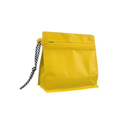 20 Pack Sealed Tea Coffee Bags Heat Seal Zipper Hang Rope Aluminum Foil Storage