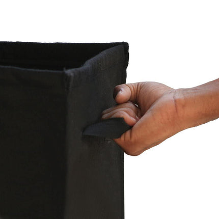 8pcs Felt Rectangular Planting Bags Vegetable Grow Bags Non-Woven Flower Pots