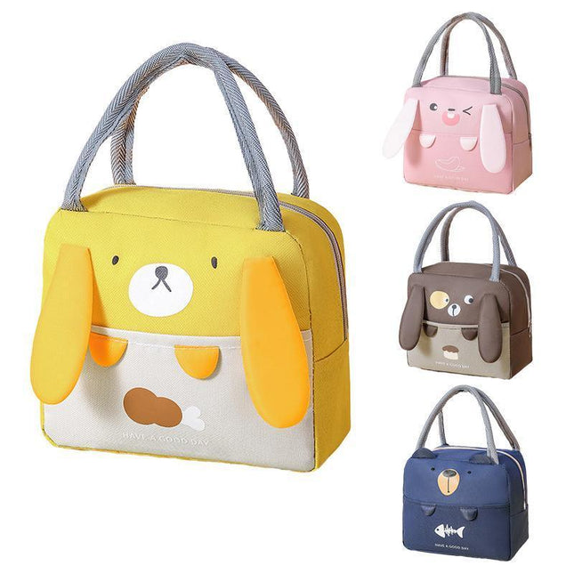 Portable Insulated Thermal Cooler Cartoon Lunchbox Tote Picnic Bento Storage Bag - Aimall