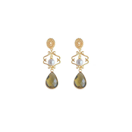 Elegant Handcrafted Geometric Earrings for Women High-Quality Fashion Jewelry