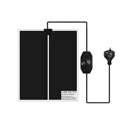 Reptile Heating Mat Pad Electric Heater Warmer for Crab Frog Lizard Pet Care - Aimall