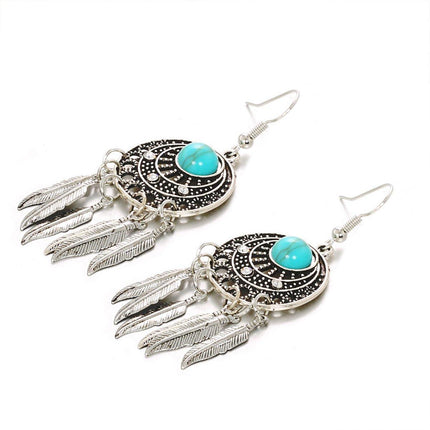 Bohemian Dreamcatcher Tassel Earrings Handmade Fashion Jewellery for Women Gifts