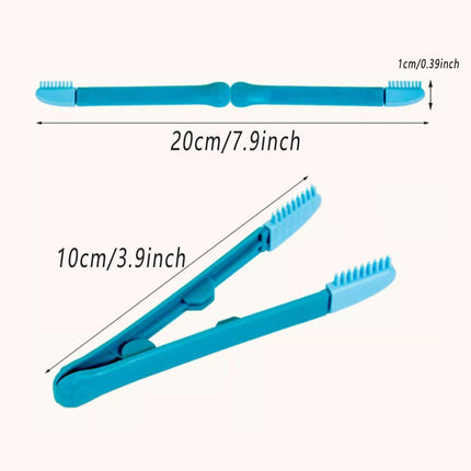 Tear Stain Remover Silicone Pet Eye Brush Grooming Tool for Cats Dogs Cleaning