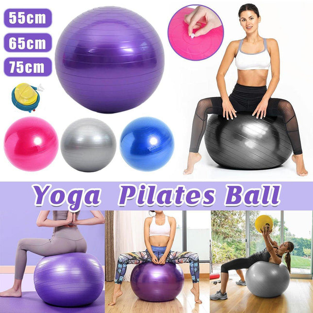Explosion-Proof Thickened Inflatable Yoga Ball Massage Fitness Stability Ball