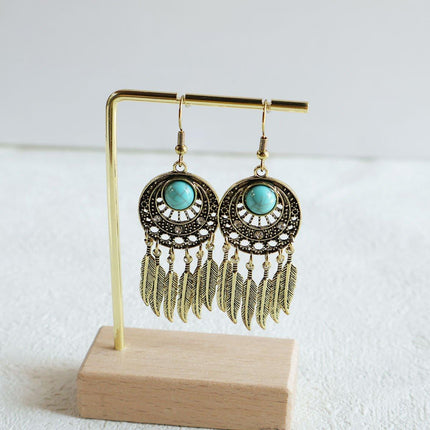Bohemian Dreamcatcher Tassel Earrings Handmade Fashion Jewellery for Women Gifts