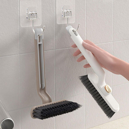 Multi-Functional Rotary Cleaning Brush Hard Bristle Slot Seam Wall Tile Brush