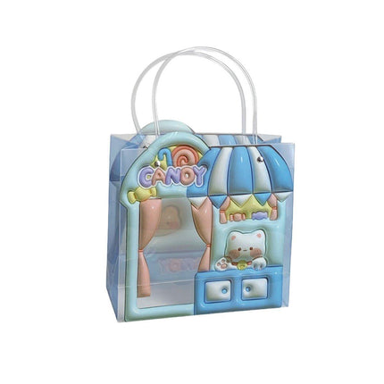 10pcs Cartoon Bear Rabbit Gift Bags Birthday Party Favour Creative Handbags