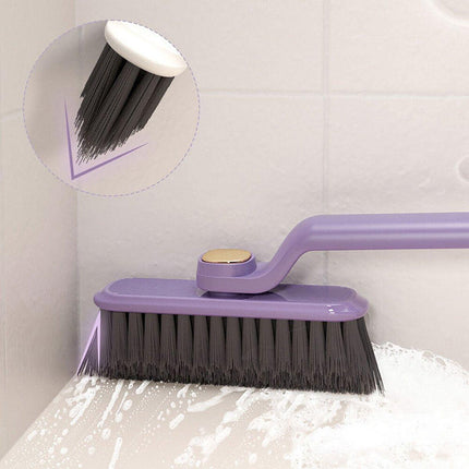 Multi-Functional Rotary Cleaning Brush Hard Bristle Slot Seam Wall Tile Brush