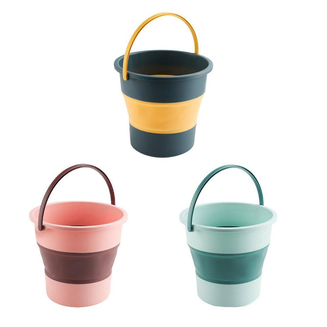 Telescopic Water Bucket for Car Washing Fishing Household Foot Soaking Thickened