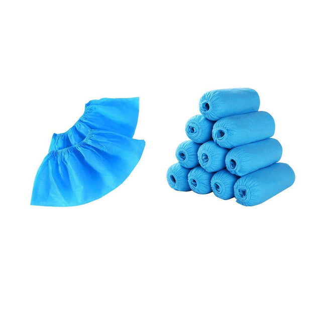 Disposable Non-woven Shoe Covers Anti Slip Boot Cleaning Overshoes 25-100 Pairs
