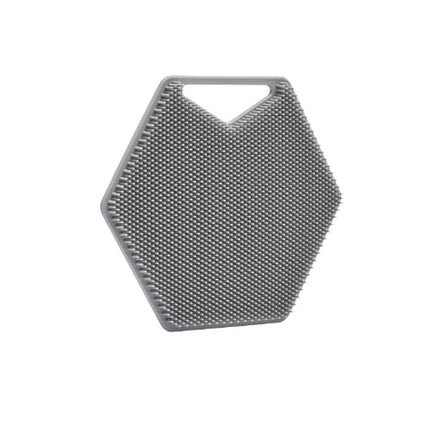 Silicone Bath Brush Soft Bristle Body Scrubber Facial Cleaning Massage Tool