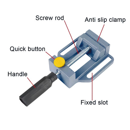 Bench Vise Quick Release Table Clamp Heavy Duty Workbench Vise for Woodworking