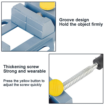 Bench Vise Quick Release Table Clamp Heavy Duty Workbench Vise for Woodworking