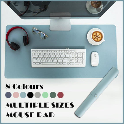 120*60Cm Leather Gaming Keyboard Mouse Pad Waterproof - Aimall