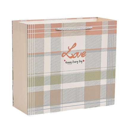 25PCS Cartoon Gift Bags 20x20x8cm Party Favour Paper Tote Bags for Birthday Events