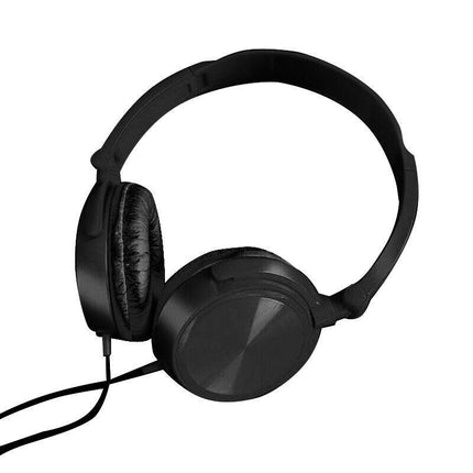 Over Ear Headphones Hi-Fi Stereo Noise-Cancelling Headsets Wired Earphones Au - Aimall