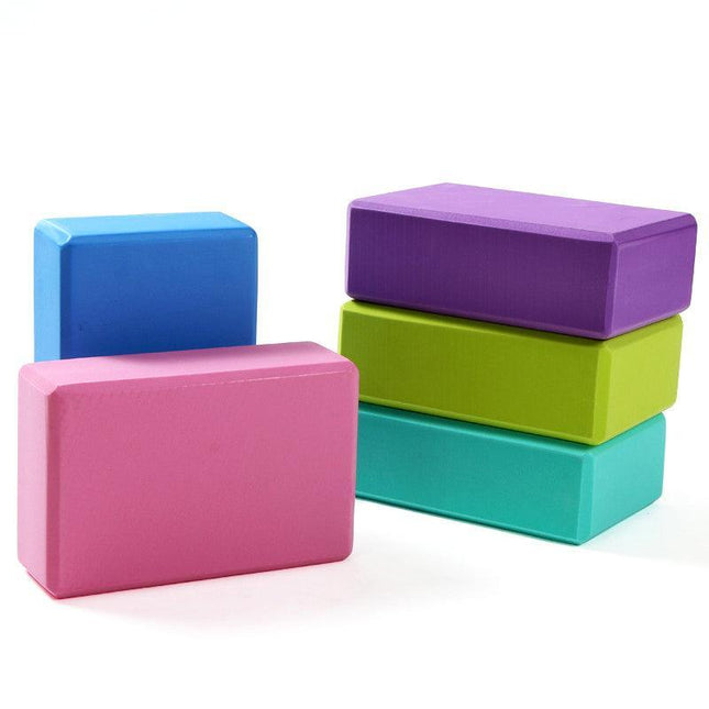 2PCS Yoga Block Brick Foaming Home Exercise Practice Fitness Gym Sport Tool AU - Aimall
