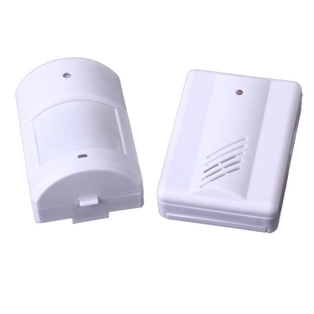 RESTAURANT SHOP DOOR ENTRY WIRELESS PIR MOTION SENSOR DOOR CHIME DOOR BELL ALARM - Aimall