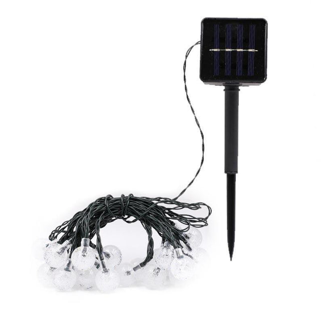 100/200LED Solar Globe String Lights Fairy Outdoor Festoon Party Decor Lamp - Aimall