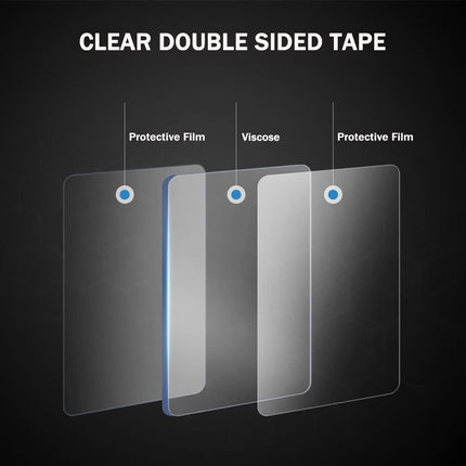 Nano Double-sided Tape Clear Adhesive Traceless Invisible Gel Anti-Slip 6*6cm - Aimall