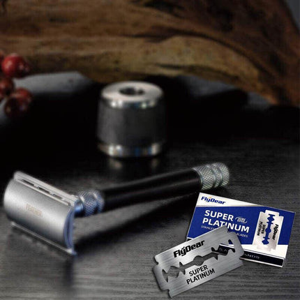 10-200 PCS Super Platinum Ultra Sharp Double Edge Cut Throat Barber Razor Blades - Aimall