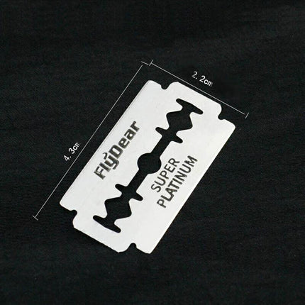 10-200 PCS Super Platinum Ultra Sharp Double Edge Cut Throat Barber Razor Blades - Aimall
