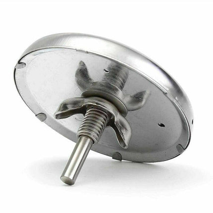 Latest Stainless Steel BBQ Smoker Grill Thermometer Temperature Gauge 50-500℃ AU - Aimall