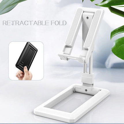 Foldable Adjustable Universal Desk Stand Holder For Mobile Phone Tablet Mount AU - Aimall