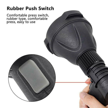 LED Handheld Spotlight Rechargeable Hunting Camping Flashlight Spot Light Torch - Aimall