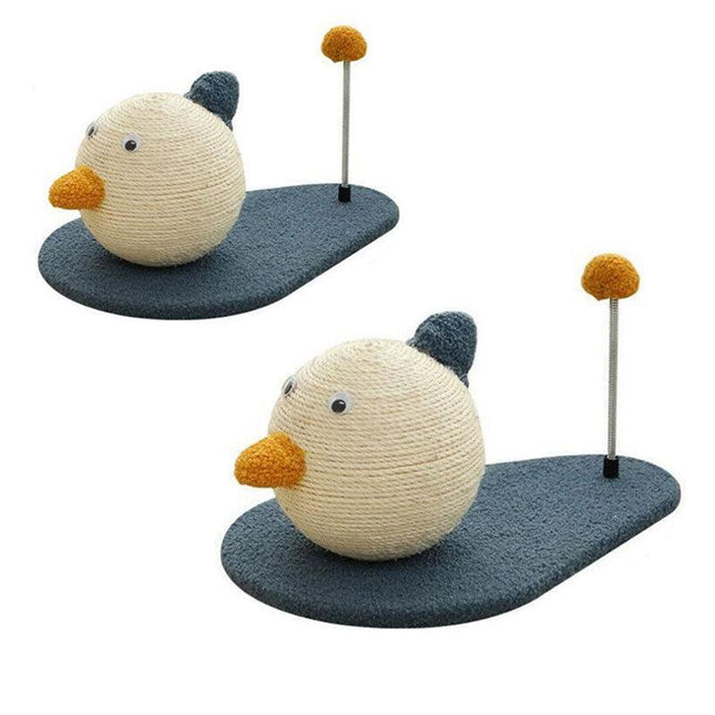 Cat Scratching Post with Ball Pet Scratcher Toy Claw Grinding Climbing Tree AU - Aimall