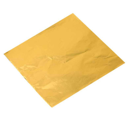 100PCS Tin Foil Aluminium Wrapping Square Chocolate Wrappers 10CM 15CM 20CM AU - Aimall