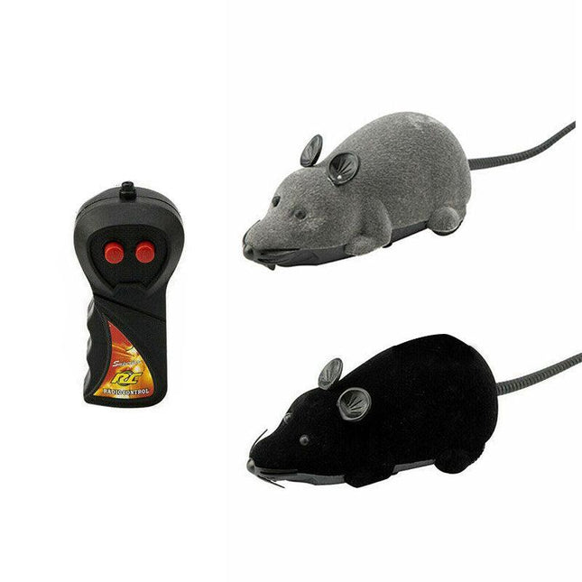 Pet Cat Puppy Toy Wireless Remote Control Electronic Rat Mouse Mice Toys Stock - Aimall