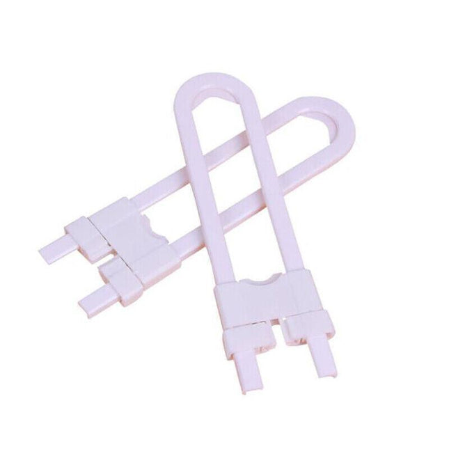 Baby Safety Lock Child Kids U-shaped Drawer Door Cabinet Cupboard Lock AU Stock - Aimall