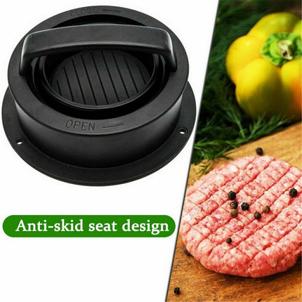 5in1 Hamburger Press Mould Stuffed Non-stick Burger Patty Maker Kitchen Tool AU - Aimall