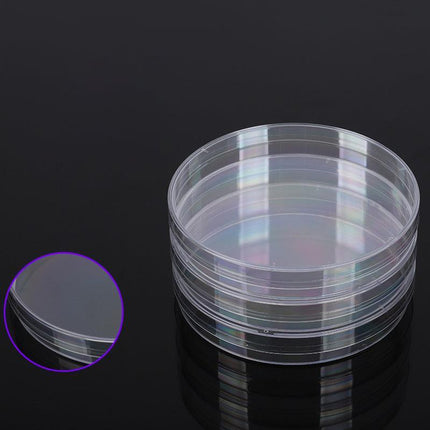 Petri Dish set ready for laboratory use.
