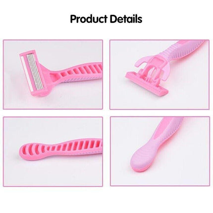 36Pcs MAX 5 Layer Floating Blade Razor Shaver Shaving Facial Body Leg Women Lady - Aimall