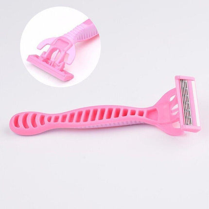 36Pcs MAX 5 Layer Floating Blade Razor Shaver Shaving Facial Body Leg Women Lady - Aimall
