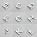 Autocollant 3D Lettrage Voiture – Badge Métal Décoratif Pour Capot, Hayon, Porte. Personnalise Ton SUV, Camion, Moto - 7