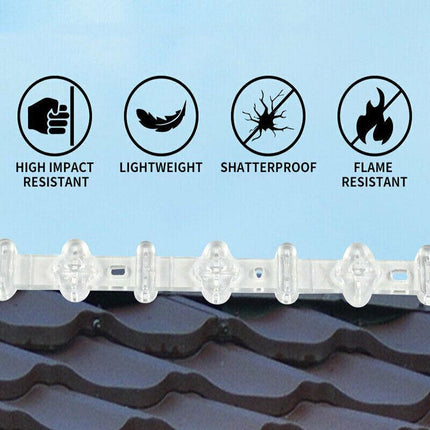 Lambu 10x 50cm Anti Bird Spikes Pigeon Deterrent Repellent Bird Sting Stainless - Aimall
